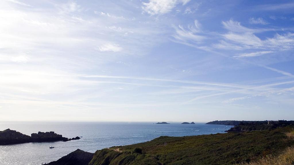 Hotel De La Pointe Du Grouin Cancale Eksteriør billede