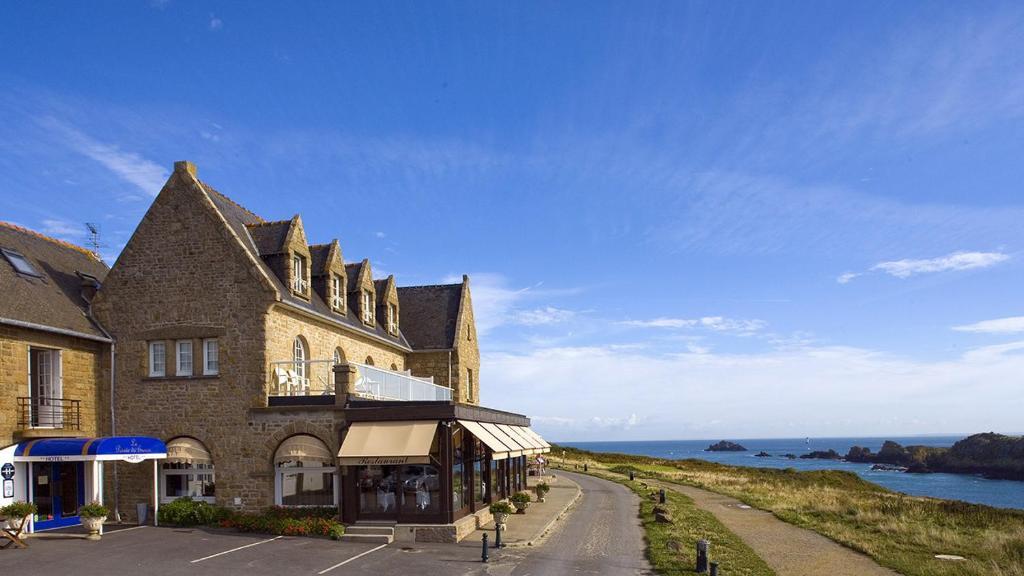 Hotel De La Pointe Du Grouin Cancale Eksteriør billede